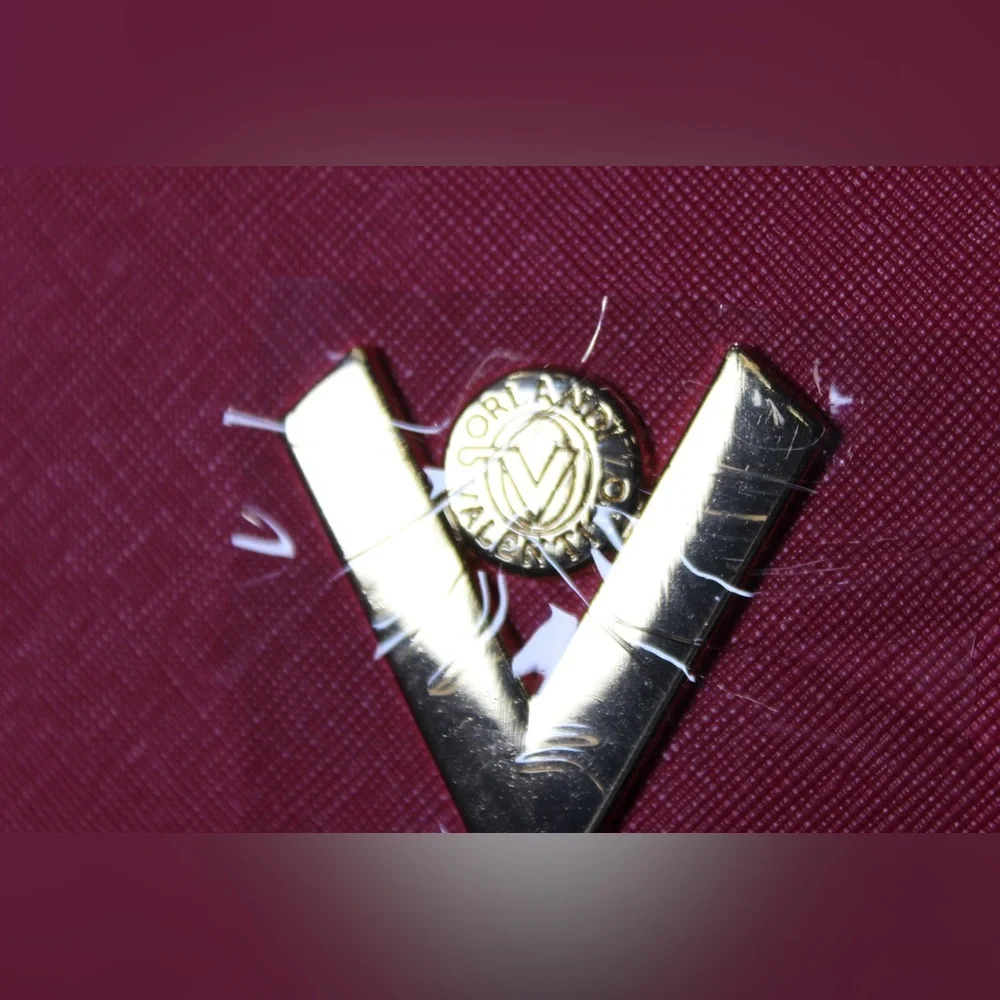 Valentino Orlandi Fuchsia Studded Crossbody Bag - Picture 3 of 10